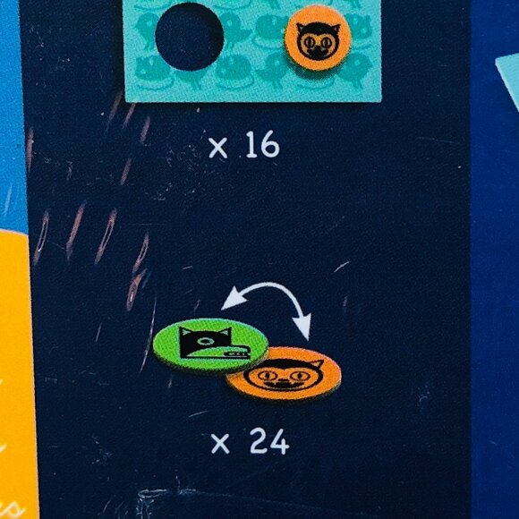 New Sealed Djeco Game of  Strategy TicTac Cats for Age 6-12 Years - Picture 9 of 12